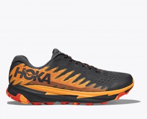 Black / Orange HOKA Torrent 3 Men's Trail Running Shoes | 07CDOABJT