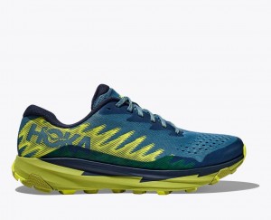 Dark Blue / Green HOKA Torrent 3 Men's Trail Running Shoes | 97BXVLKPM