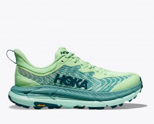 Green HOKA Mafate Speed 4 Women's Trail Running Shoes | 80AOCNJQR