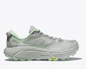 Grey / Green HOKA Mafate Speed 2 Women's Sneakers | 89MSTGYAV