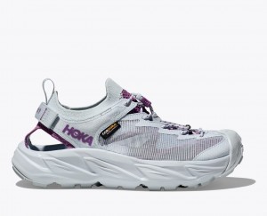 Grey / Purple HOKA Hopara 2 Women's Sandals | 54DUXMOEL