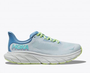 Light Blue HOKA Arahi 7 Women's Running Shoes | 81VMZAURF