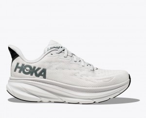 Light Grey HOKA Clifton 9 Men's Running Shoes | 92BEPDZCL