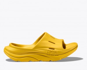 Light Orange HOKA Ora Recovery 3 Women's Slide | 03DGEQVSH