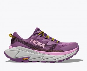 Purple HOKA Skyline-Float X Women's Hiking Shoes | 16TEGHCIW