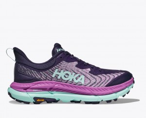 Purple / Pink HOKA Mafate Speed 4 Women's Trail Running Shoes | 64DLGSXWE