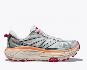 White / Grey / Orange HOKA Mafate Speed 2 Women's Sneakers | 10ZDEPVJN