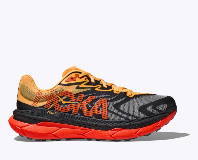 Black / Orange / Red HOKA Tecton X 2 Men\'s Trail Running Shoes | 47IVXNDLQ