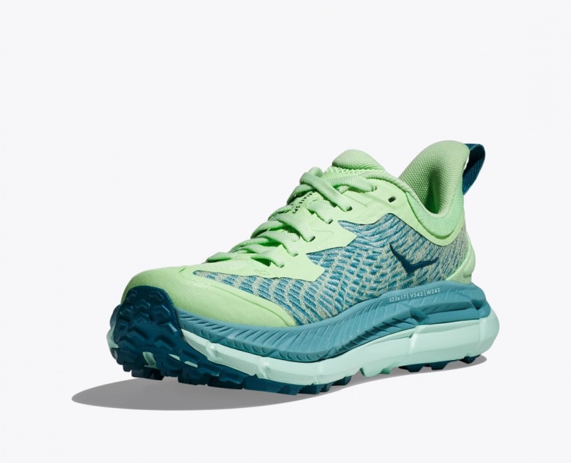 Green HOKA Mafate Speed 4 Women's Trail Running Shoes | 80AOCNJQR