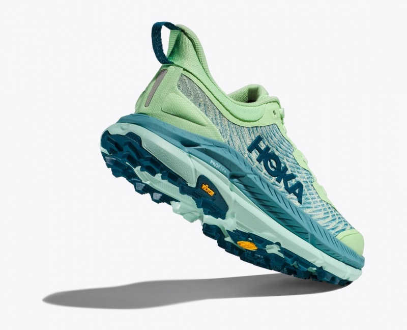 Green HOKA Mafate Speed 4 Women's Trail Running Shoes | 80AOCNJQR