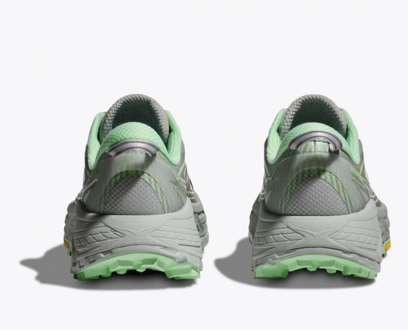 Grey / Green HOKA Mafate Speed 2 Women's Sneakers | 89MSTGYAV