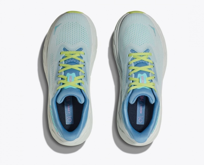 Light Blue HOKA Arahi 7 Women's Running Shoes | 81VMZAURF