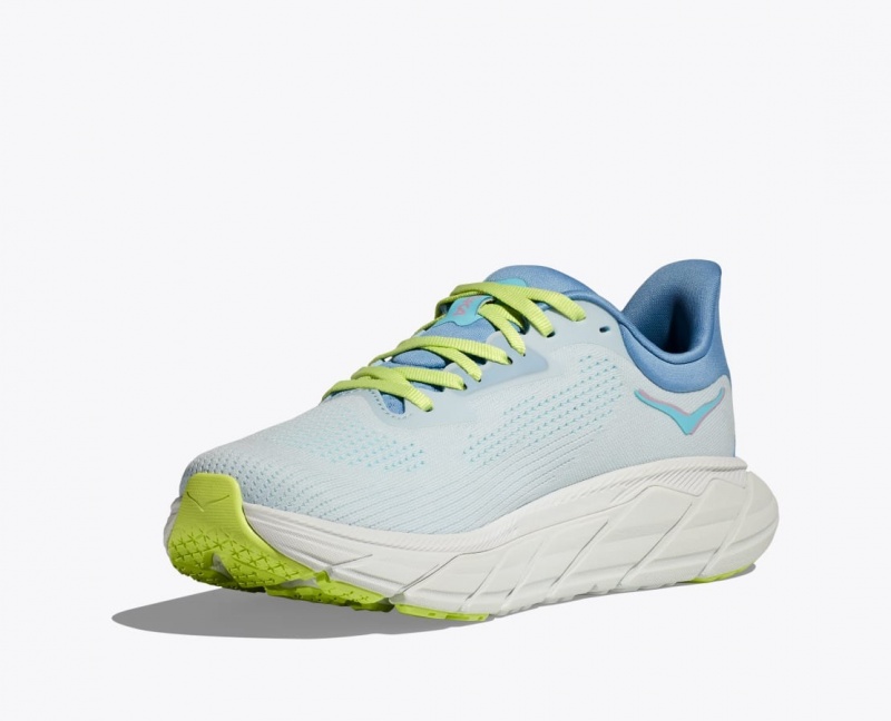 Light Blue HOKA Arahi 7 Women's Running Shoes | 81VMZAURF