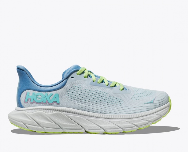 Light Blue HOKA Arahi 7 Women\'s Running Shoes | 81VMZAURF