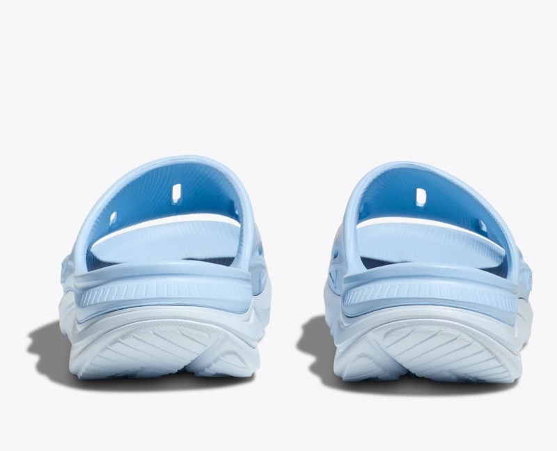 Light Blue HOKA Ora Recovery 3 Women's Slide | 83NLJWDIS