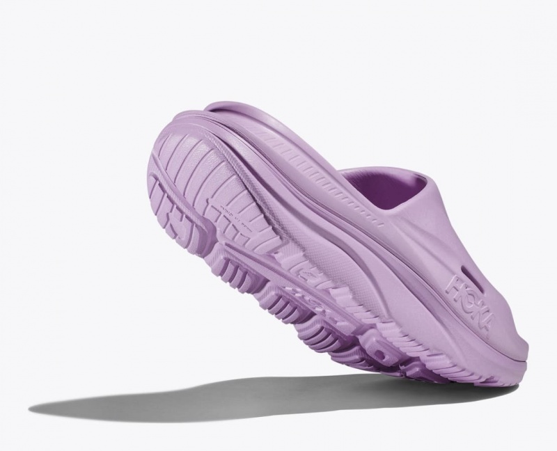 Light Purple HOKA Ora Recovery 3 Women's Slide | 70BQYARJM