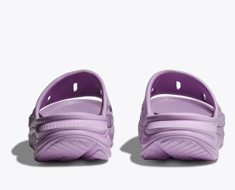 Light Purple HOKA Ora Recovery 3 Women's Slide | 70BQYARJM