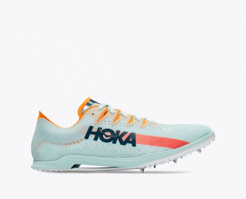 Light Turquoise HOKA Cielo X MD Men\'s Track Spikes | 13QLKTWOZ