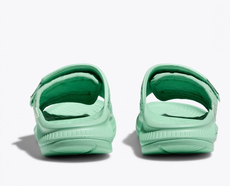 Mint HOKA Ora Luxe Men's Slide | 82UPBAXMO