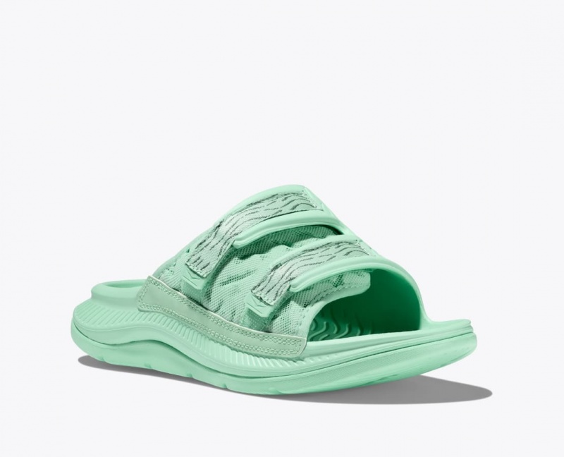 Mint HOKA Ora Luxe Men's Slide | 82UPBAXMO