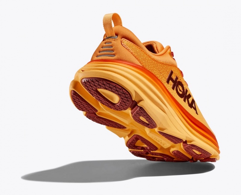 Orange HOKA Bondi 8 Women's Running Shoes | 83UYOMZHE