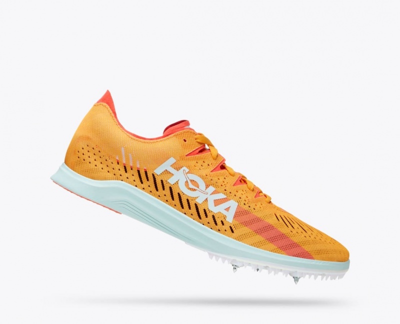 Orange HOKA Cielo X LD Men's Track Spikes | 74VBCAXKR