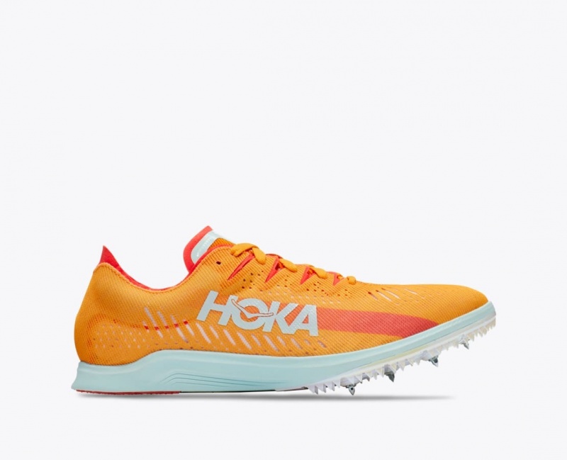 Orange HOKA Cielo X LD Men\'s Track Spikes | 74VBCAXKR