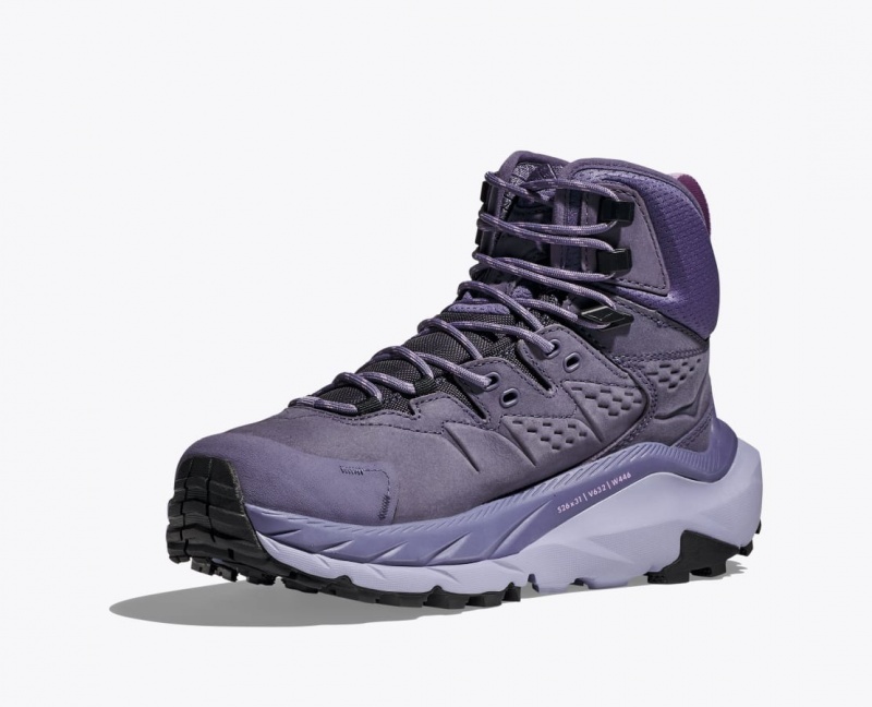 Purple HOKA Kaha 2 GTX Women's Hiking Boots | 17LKTECPQ