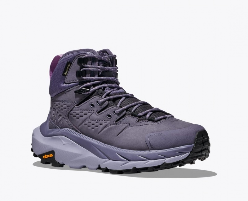 Purple HOKA Kaha 2 GTX Women's Hiking Boots | 17LKTECPQ