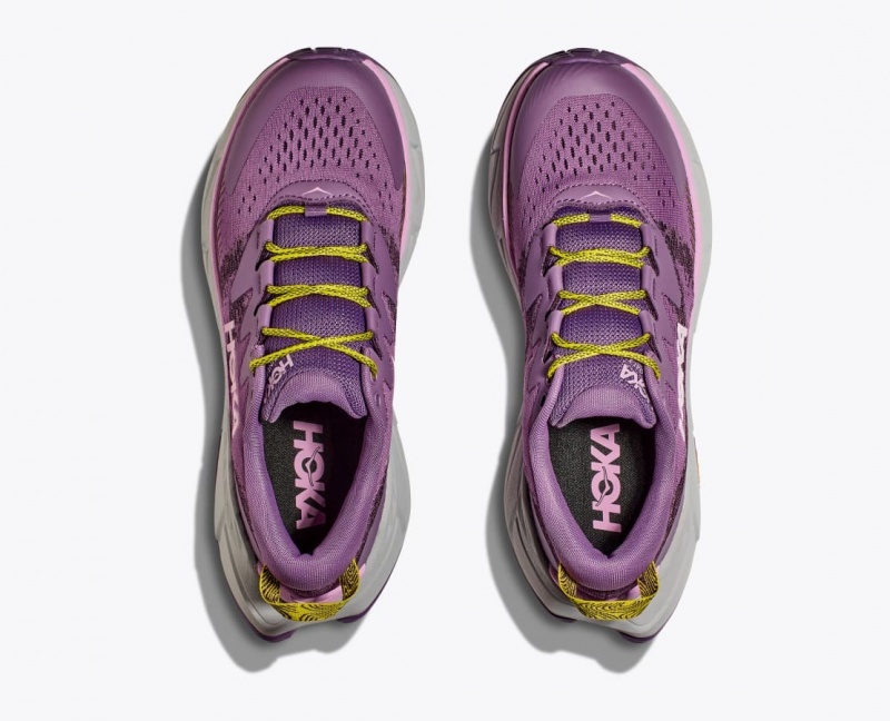 Purple HOKA Skyline-Float X Women's Hiking Shoes | 16TEGHCIW