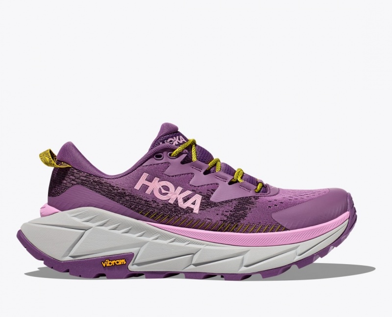 Purple HOKA Skyline-Float X Women\'s Hiking Shoes | 16TEGHCIW