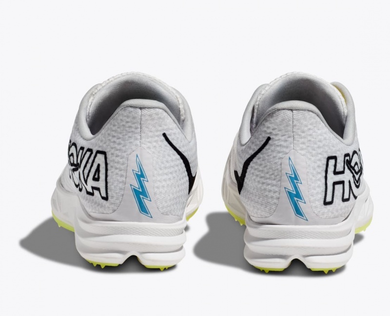 White HOKA Crescendo MD Men's Track Spikes | 97CYNXEHF