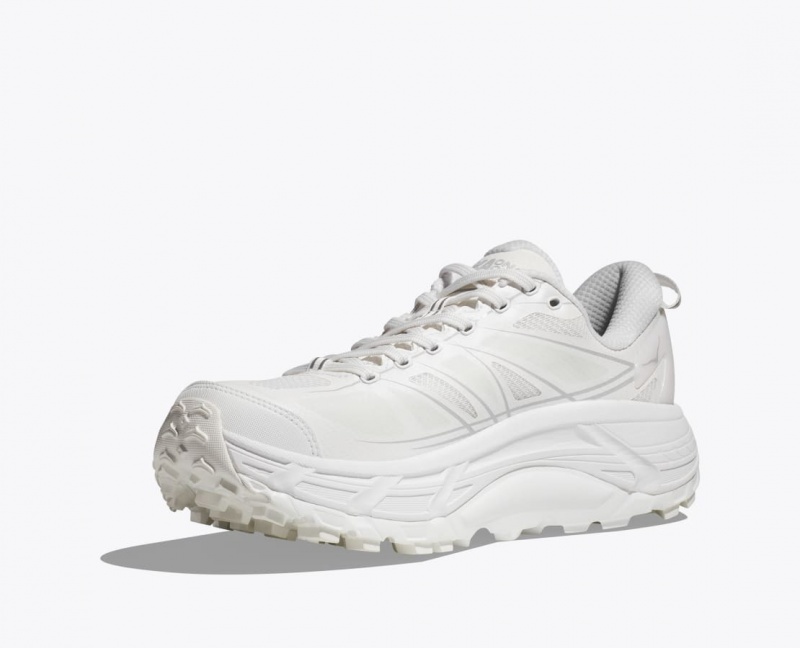 White HOKA Mafate Speed 2 Women's Sneakers | 76MDKXTGV