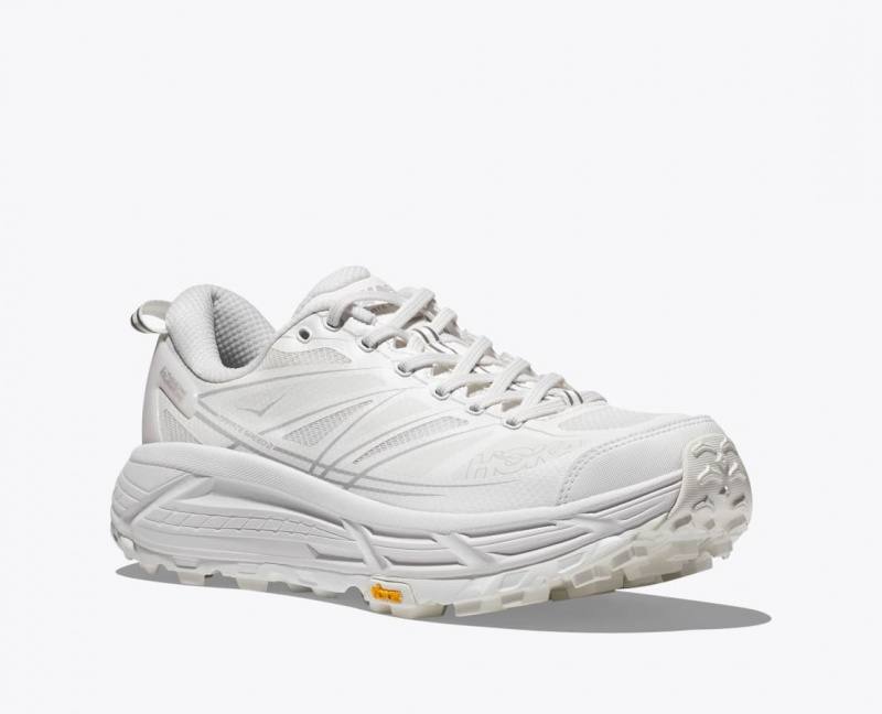 White HOKA Mafate Speed 2 Women's Sneakers | 76MDKXTGV