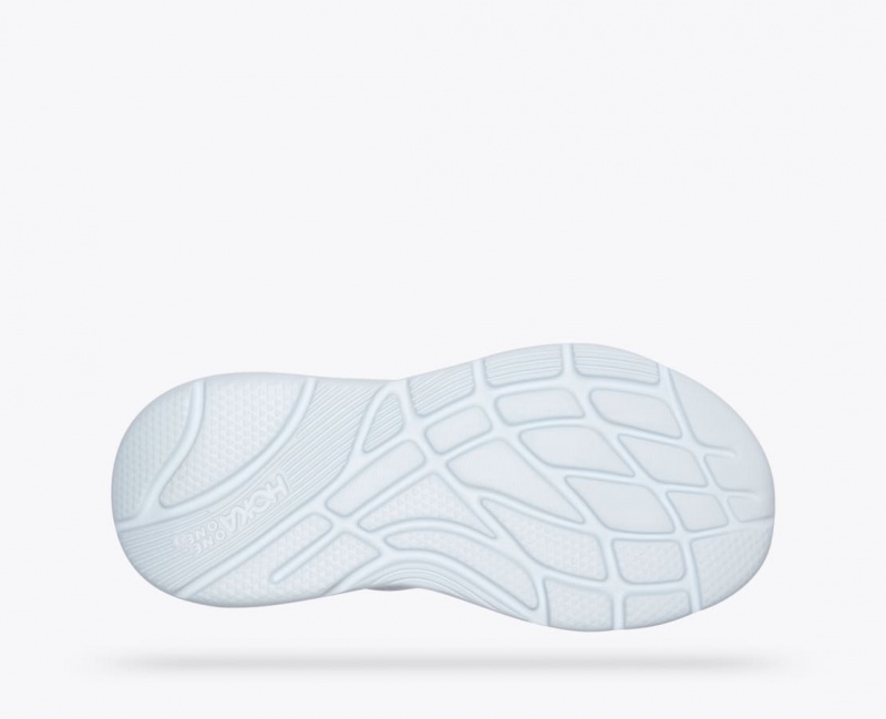 White HOKA Ora Recovery 2 Women's Slip On Shoes | 38GEIZBNY